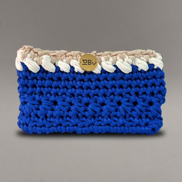Neceser azul y blanco filo nude